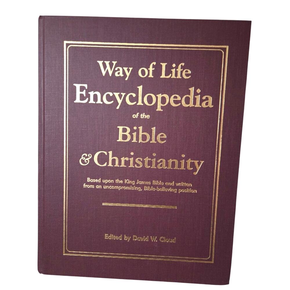 Vtg Way of Life Encyclopedia of the Bible & Christianity 2nd Ed. D. Cloud HC
